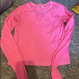 Hollister Cropped long sleeve